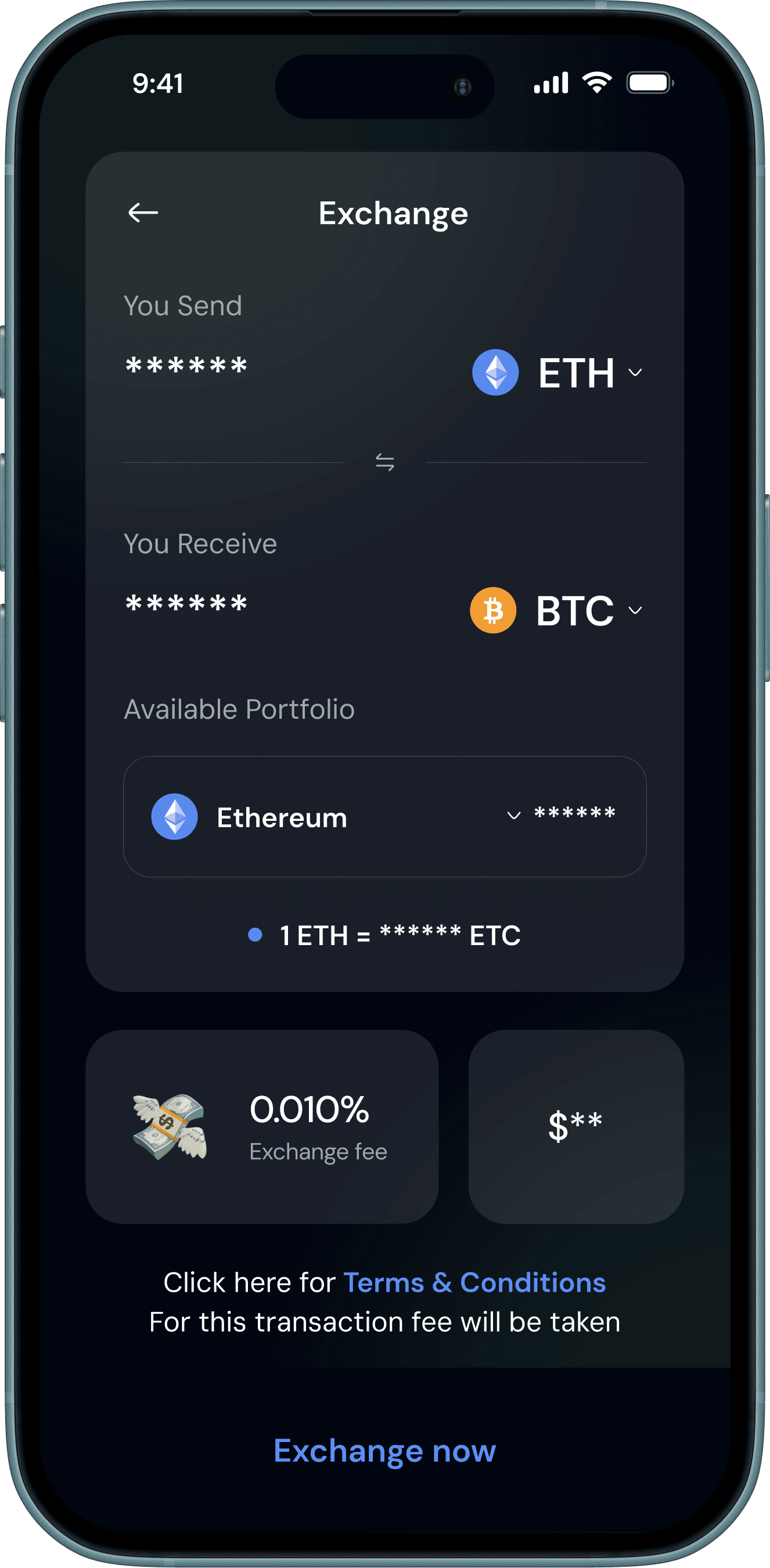 Timeless mobile app preview